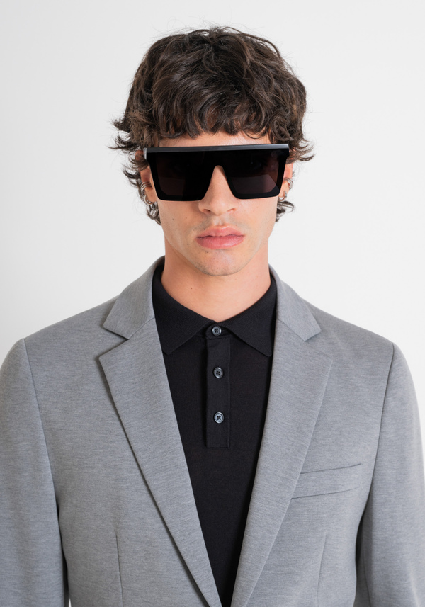 JACKE „ASHE“ SUPER SLIM FIT GRAU AUS VISKOSE-MISCHUNG - Antony Morato Online Shop
