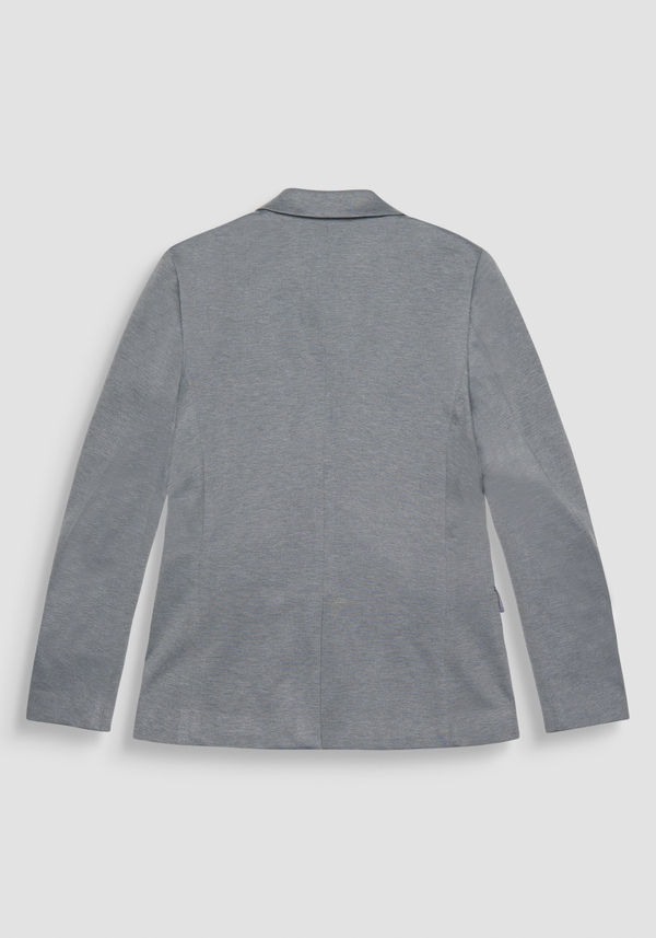 JACKE „ASHE“ SUPER SLIM FIT GRAU AUS VISKOSE-MISCHUNG - Antony Morato Online Shop