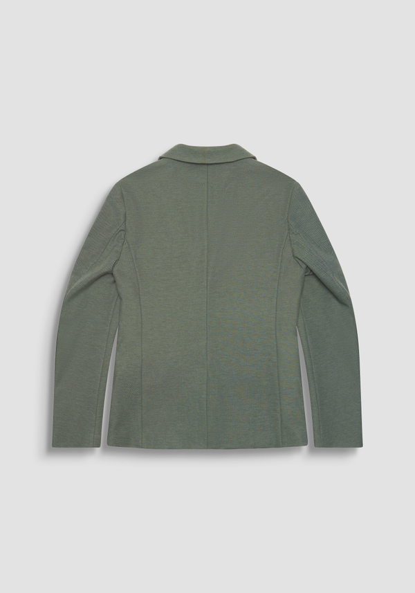 "ASHE" SUPER SLIM FIT JACKET IN STRETCH VISCOSE BLEND FABRIC - Antony Morato Online Shop