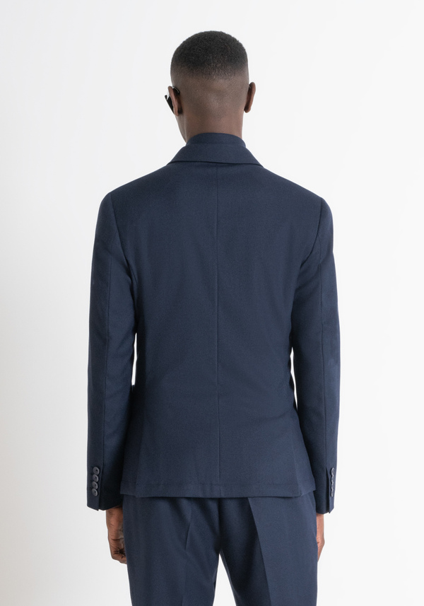 GIACCA "KIM" SLIM FIT IN MISTO VISCOSA ELASTICA BLU - Antony Morato Online Shop