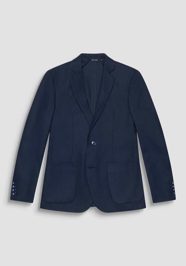 GIACCA "KIM" SLIM FIT IN MISTO VISCOSA ELASTICA BLU - Antony Morato Online Shop