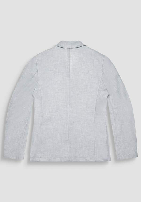 JACKE „KIM“ SLIM FIT AUS GRAU MELIERTEM STRETCH-VISKOSE-MISCHGEWEBE - Antony Morato Online Shop