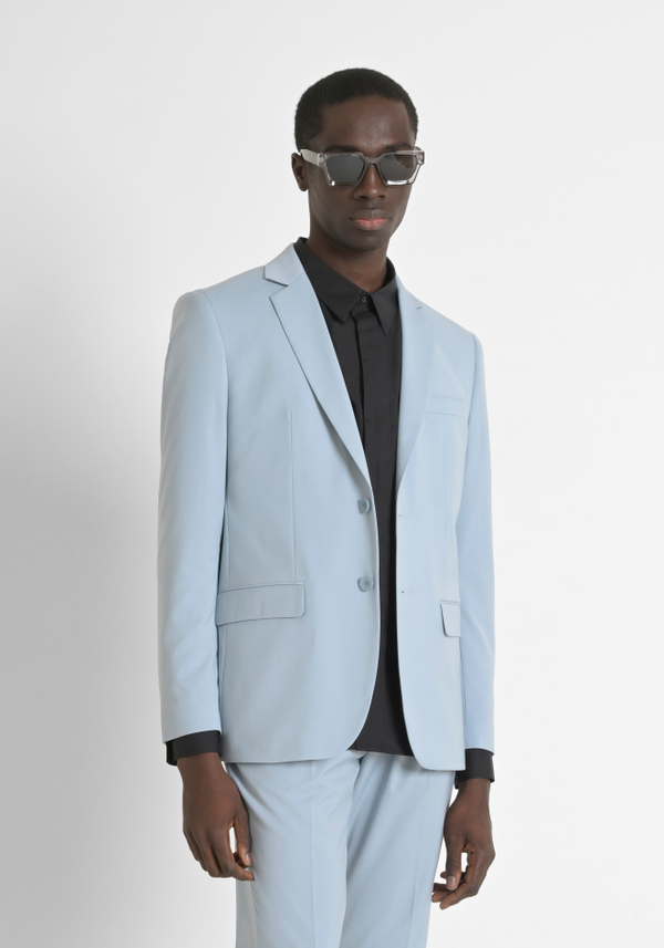 VESTE DROITE REGULAR STRAIGHT FIT « CORA » EN VISCOSE MÉLANGÉE STRETCH - Antony Morato Online Shop