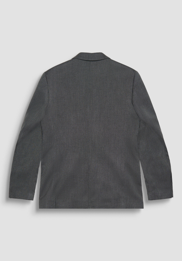 JACKE „CORA“ REGULAR FIT AUS VISKOSE-MISCHGEWEBE MIT MIKROMUSTER - Antony Morato Online Shop