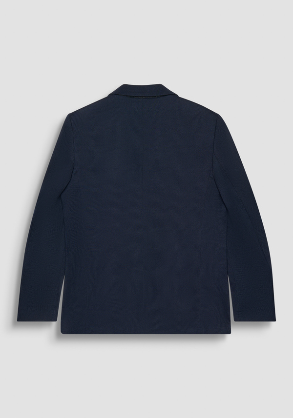 VESTE « CORA » REGULAR FIT EN VISCOSE ÉLASTIQUE AVEC MICRO-MOTIF - Antony Morato Online Shop