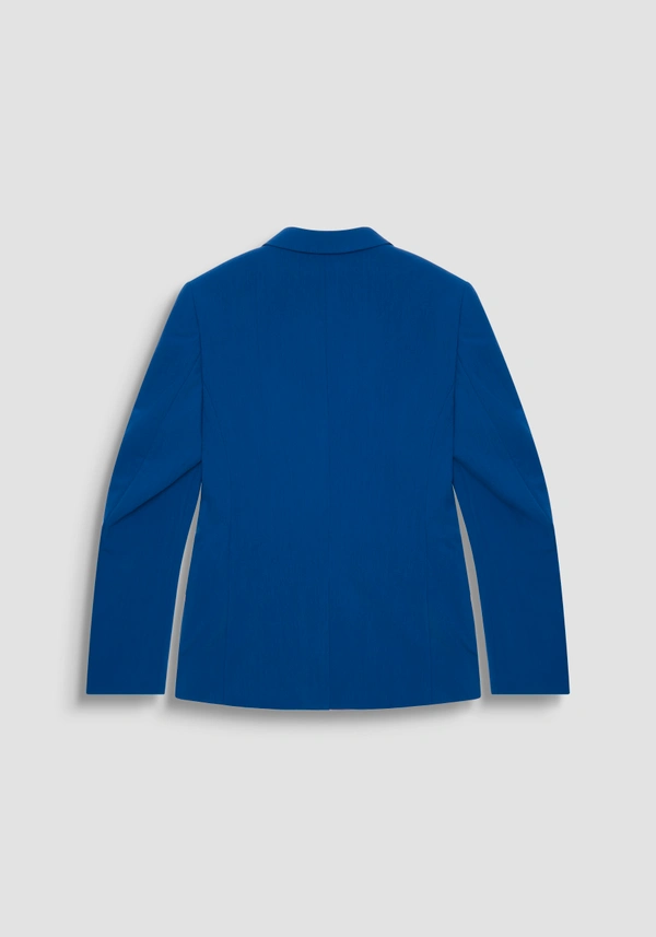 "BONNIE" SLIM FIT JACKET IN VISCOSE BLEND STRETCH FABRIC - Antony Morato Online Shop