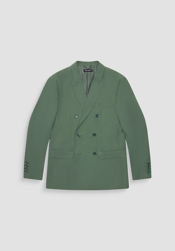 "ROGER" REGULAR FIT JACKET IN LYOCELL AND COTTON BLEND FABRIC - Antony Morato Online Shop