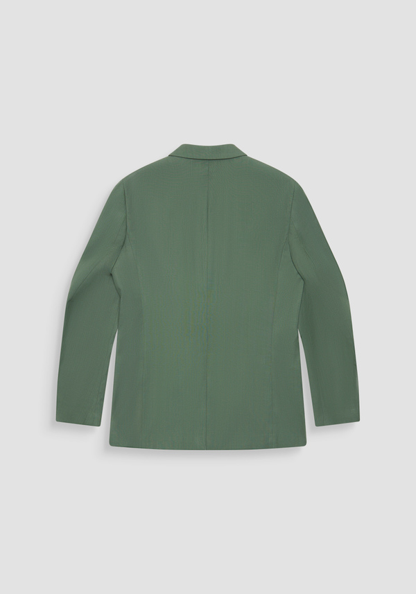 "ROGER" REGULAR FIT JACKET IN LYOCELL AND COTTON BLEND FABRIC - Antony Morato Online Shop