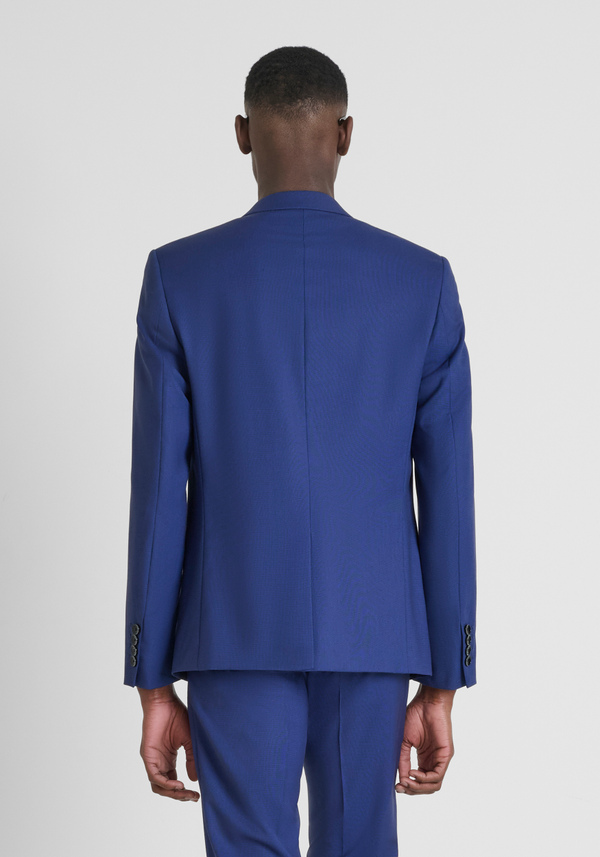 JACKET SLIM FIT "BONNIE" IN STRETCH VISCOSE BLEND WITH MICRO PATTERN - Antony Morato Online Shop