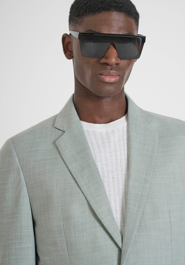 "JULIE" SLIM FIT JACKET IN STRETCH VISCOSE BLEND FABRIC - Antony Morato Online Shop
