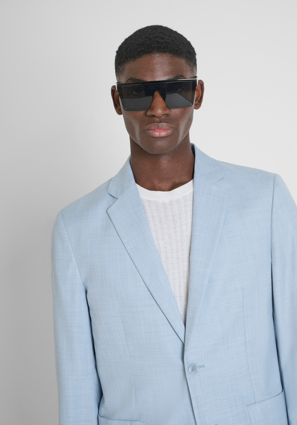 "JULIE" SLIM FIT JACKET IN STRETCH VISCOSE BLEND FABRIC - Antony Morato Online Shop