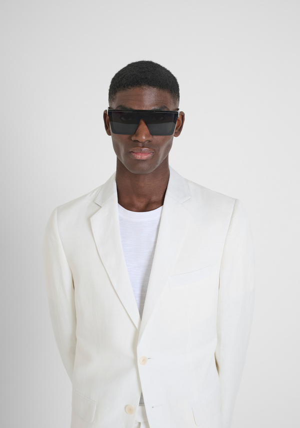 CHAQUETA REGULAR FIT «LUIS» EN MEZCLA DE LINO Y VISCOSA - Antony Morato Online Shop
