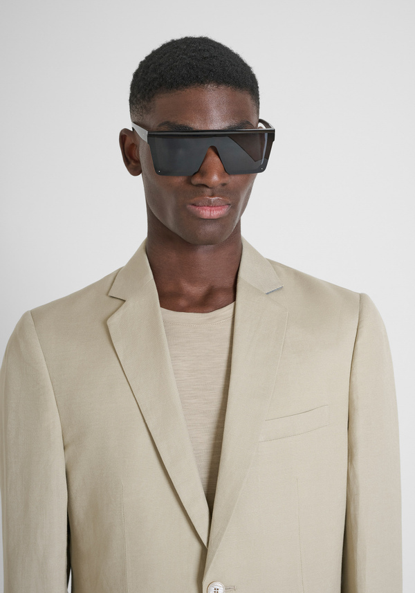 VESTE REGULAR FIT « LUIS » LIN VISCOSE BLEND - Antony Morato Online Shop