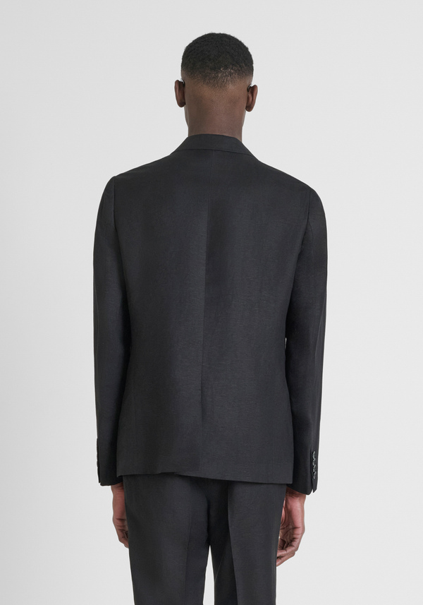 CHAQUETA REGULAR FIT «LUIS» EN MEZCLA DE LINO Y VISCOSA - Antony Morato Online Shop