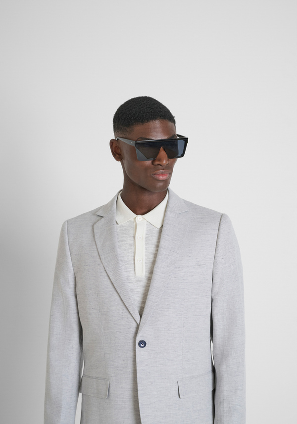 JACKET REGULAR FIT "LUIS" IN COTTON LINEN BLEND - Antony Morato Online Shop
