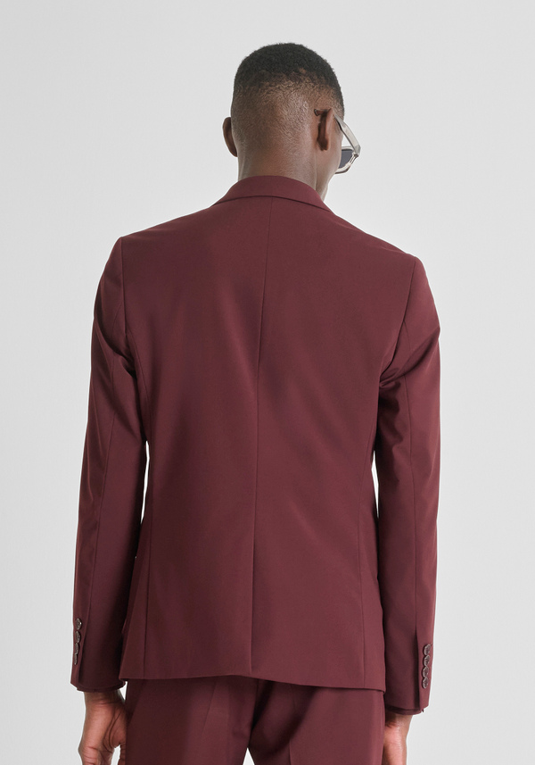 REGULAR FIT "LUIS" JACKET IN STRETCH VISCOSE BLEND - Antony Morato Online Shop