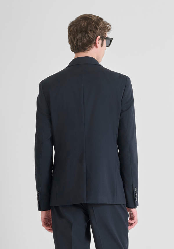 "LUIS" REGULAR FIT JACKET IN STRETCH VISCOSE BLEND - Antony Morato Online Shop