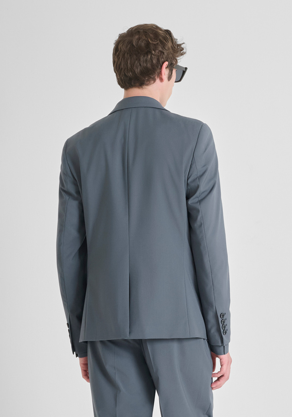 "LUIS" REGULAR FIT JACKET IN STRETCH VISCOSE BLEND - Antony Morato Online Shop