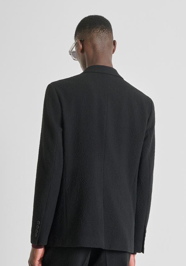 REGULAR FIT "CORA" JACKET IN STRETCH VISCOSE BLEND - Antony Morato Online Shop