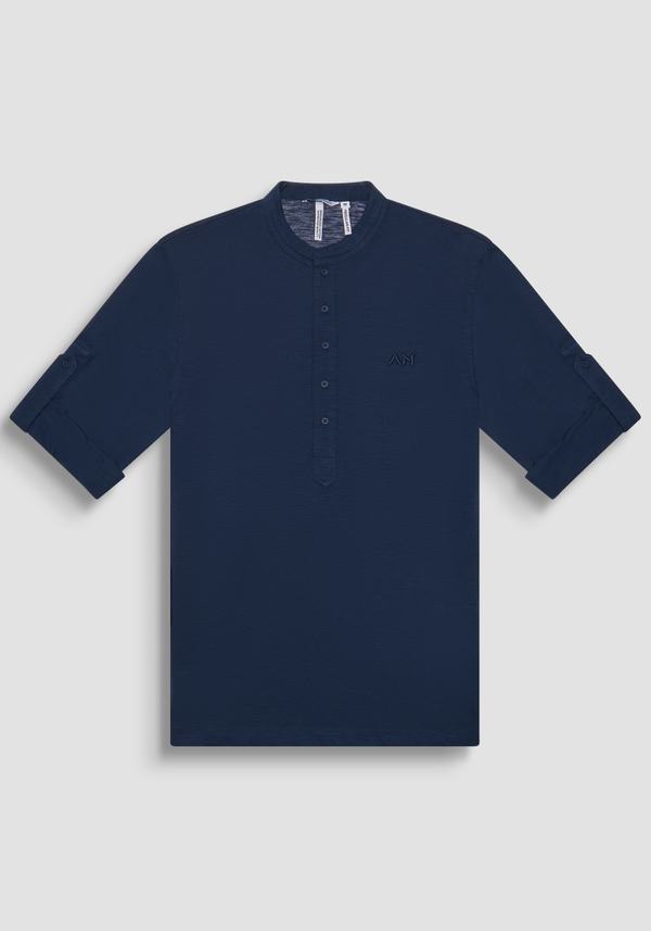 T-SHIRT REGULAR FIT IN COTONE CON LOGO RICAMATO - Antony Morato Online Shop