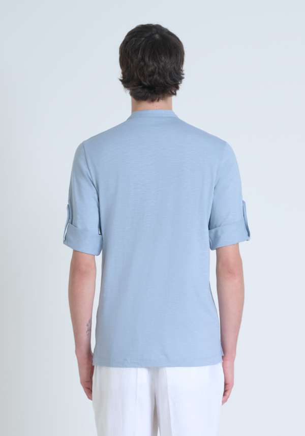 T-SHIRT REGULAR FIT IN COTONE CON LOGO RICAMATO - Antony Morato Online Shop