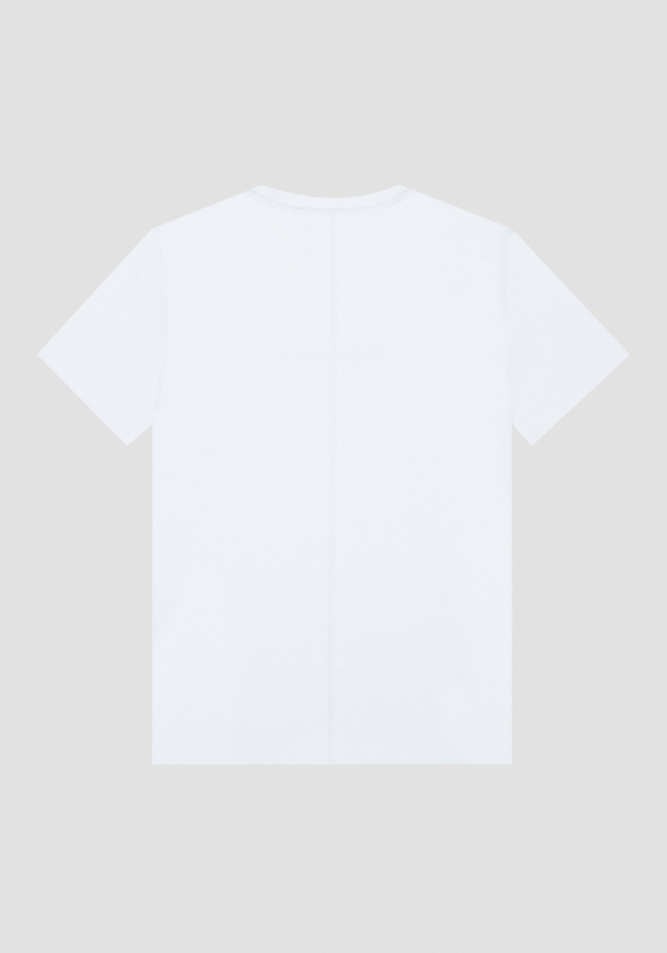 REGULAR FIT T-SHIRT IN COTTON JERSEY WITH LOGO PRINT - Antony Morato Online Shop