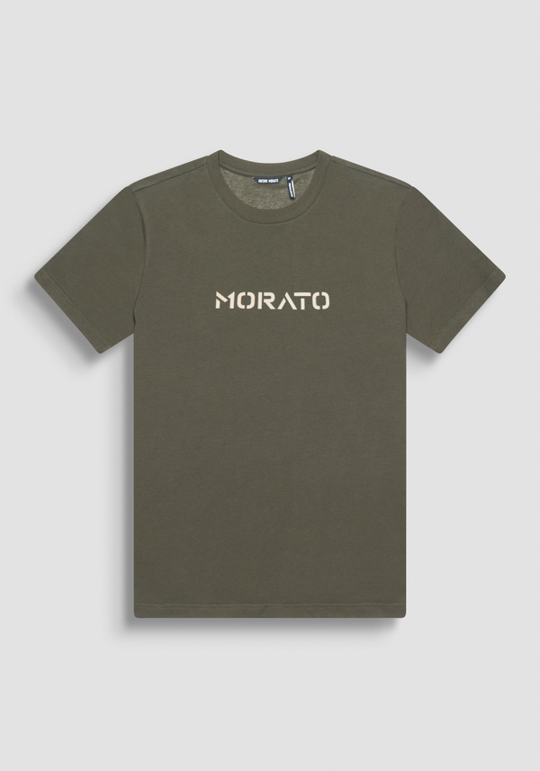 T-SHIRT REGULAR FIT IN JERSEY DI COTONE CON LOGO - Antony Morato Online Shop
