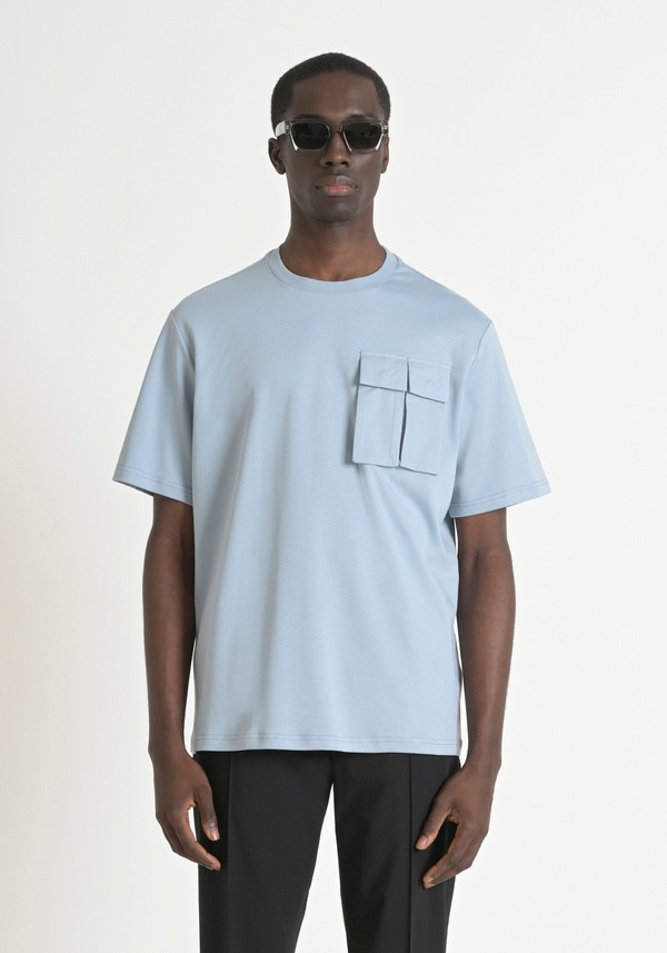 VESTE SLIM FIT « BONNIE » EN VISCOSE MÉLANGÉE STRETCH AVEC FENTE SUR LE DOS - Antony Morato Online Shop