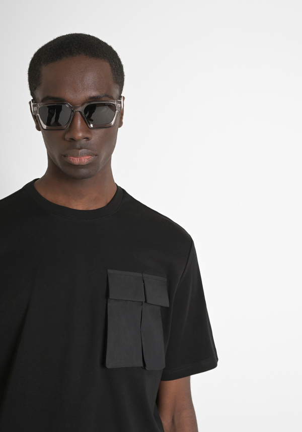 VESTE SLIM FIT « BONNIE » EN VISCOSE MÉLANGÉE STRETCH AVEC FENTE SUR LE DOS - Antony Morato Online Shop