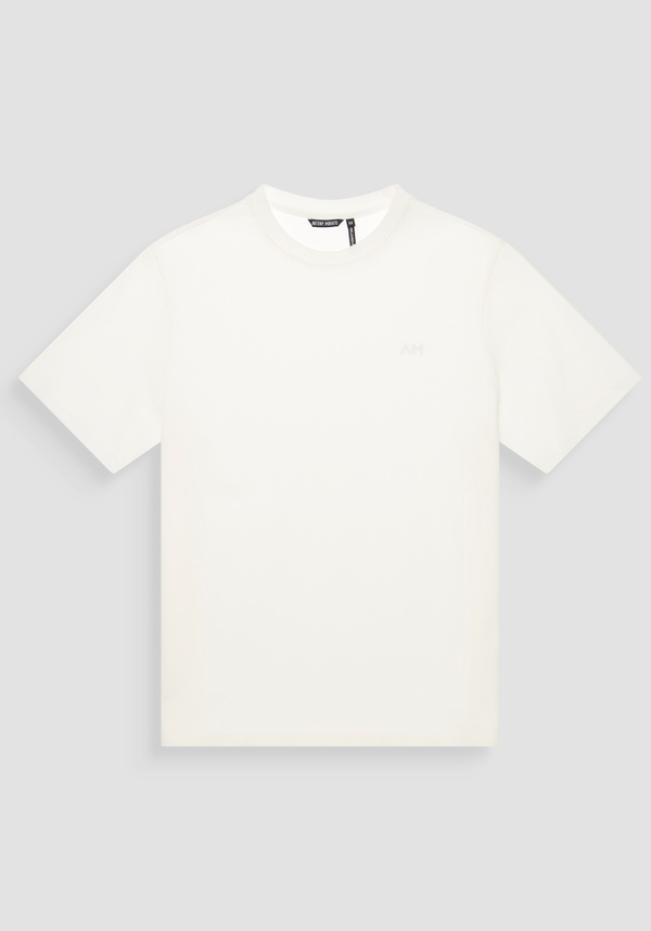 RELAXED FIT T-SHIRT IN 100% COTTON JERSEY WITH EMBROIDERED LOGO - Antony Morato Online Shop