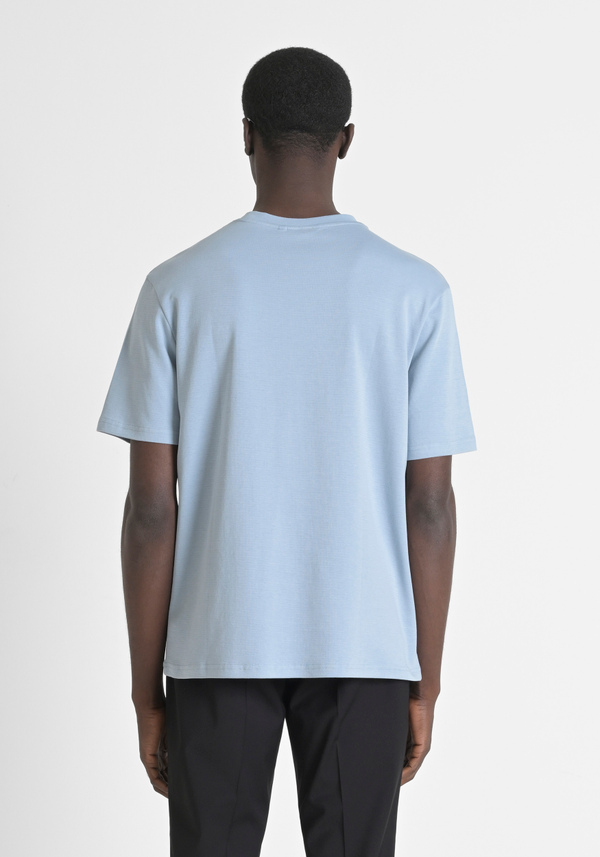 RELAXED FIT T-SHIRT IN 100% COTTON JERSEY WITH EMBROIDERED LOGO - Antony Morato Online Shop