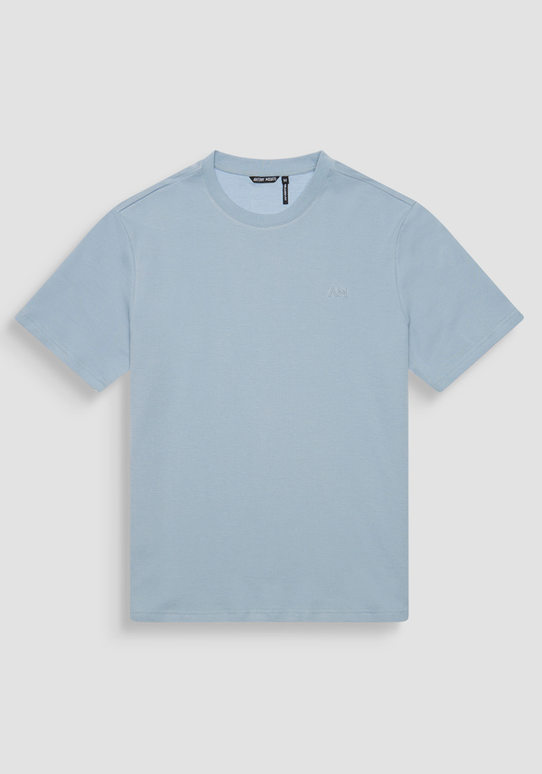 RELAXED FIT T-SHIRT IN 100% COTTON JERSEY WITH EMBROIDERED LOGO - Antony Morato Online Shop