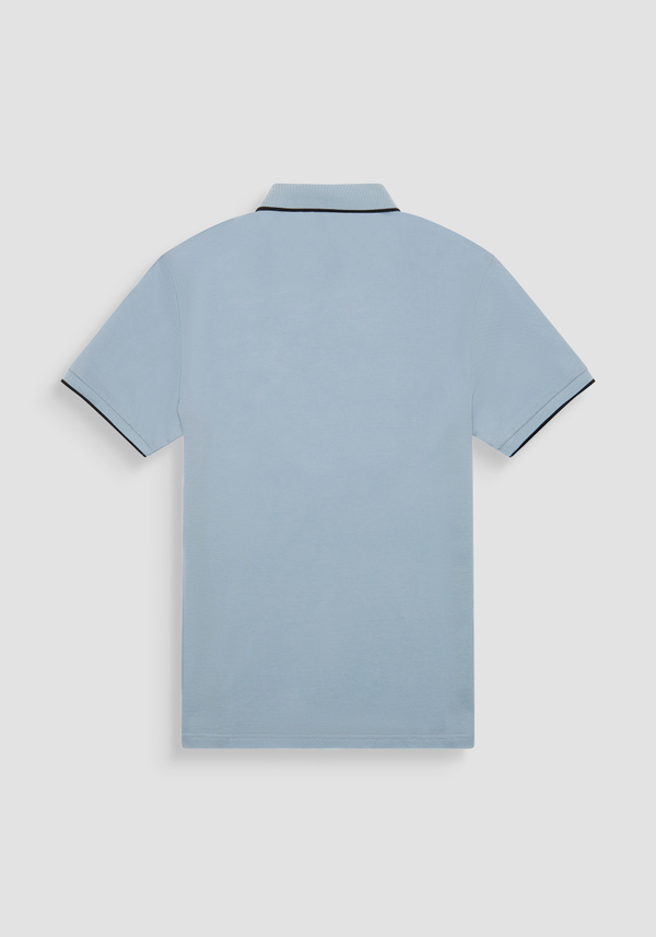 POLO REGULAR FIT IN PIQUET DI COTONE CON PATCH - Antony Morato Online Shop
