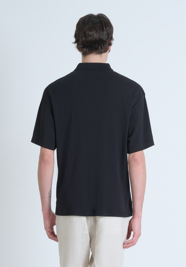 POLO RELAXED FIT IN  COTONE FANTASIA A RIGHE - Antony Morato Online Shop