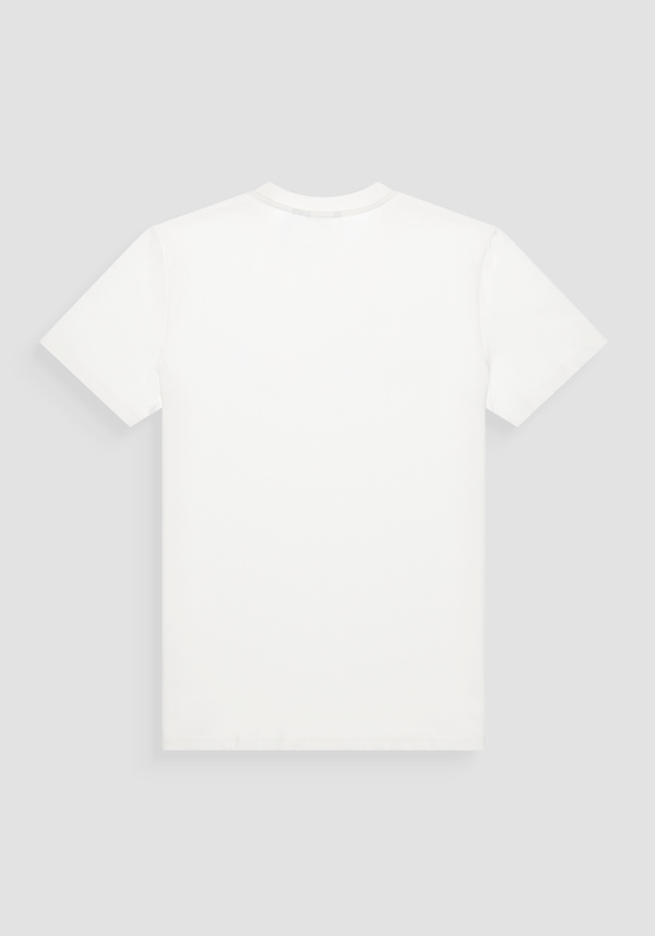 T-SHIRT REGULAR FIT IN JERSEY DI COTONE E STAMPA - Antony Morato Online Shop