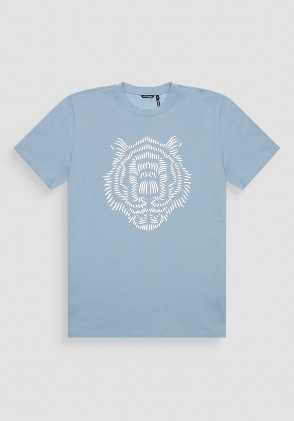 POLO REGULAR FIT DE PIQUÉ ALGODÓN 100 % CON DETALLES EN CONTRASTE Y PARCHE CON LOGOTIPO - Antony Morato Online Shop
