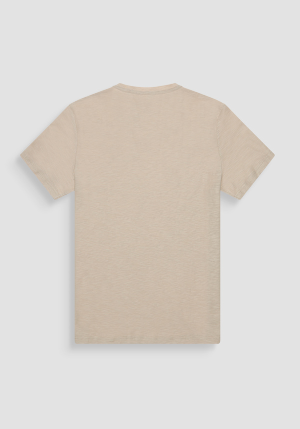 T-SHIRT REGULAR FIT IN JERSEY COTTON WITH EMBROIDERED LOGO - Antony Morato Online Shop