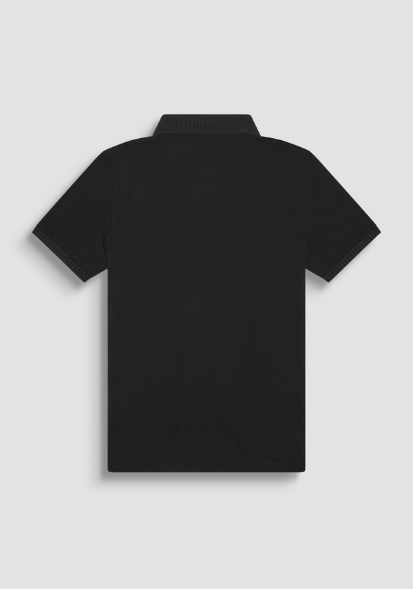POLO REGULAR FIT IN JERSEY DI COTONE E LOGO STAMPATO - Antony Morato Online Shop