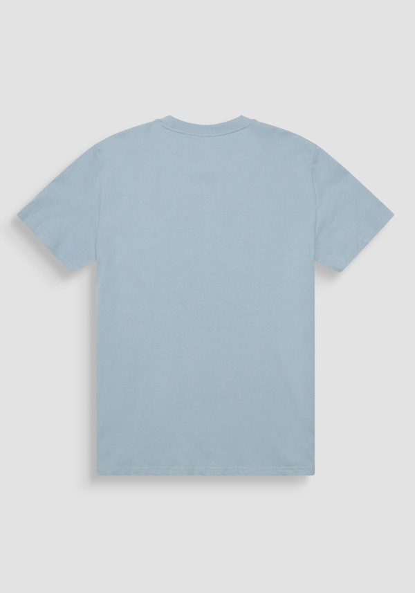 T-SHIRT REGULAR FIT EN JERSEY DE COTON AVEC IMPRIMÉ CAOUTCHOUTÉ - Antony Morato Online Shop