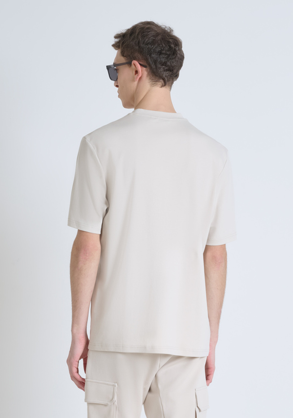 T-SHIRT RELAXED IN JERSEY DI COTONE CON LOGO STAMPATO - Antony Morato Online Shop
