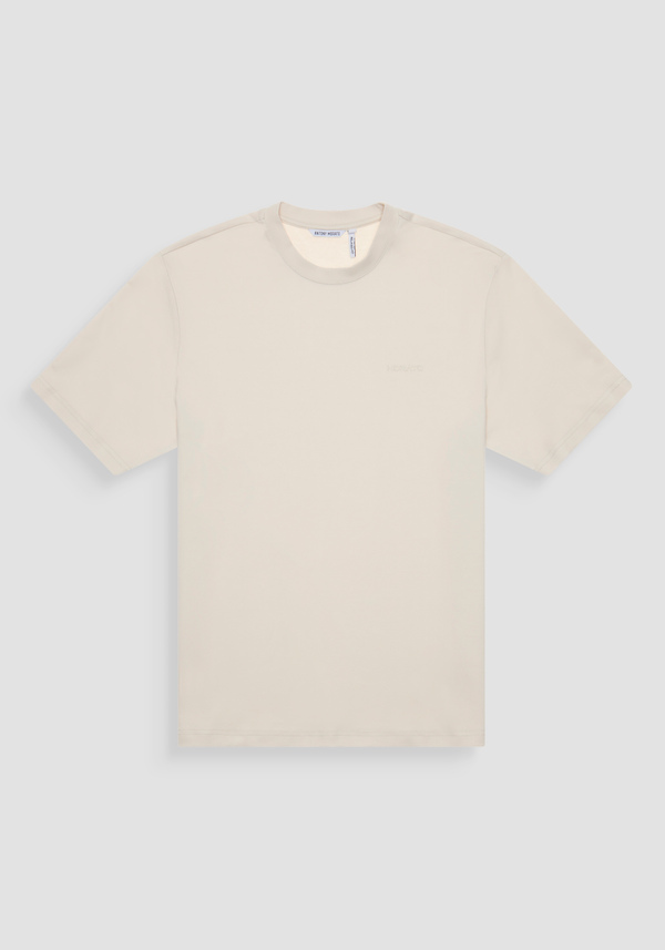 T-SHIRT RELAXED IN JERSEY DI COTONE CON LOGO STAMPATO - Antony Morato Online Shop