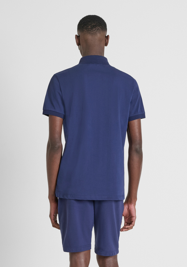 POLO REGULAR FIT IN JERSEY DI COTONE E LOGO RICAMATO - Antony Morato Online Shop