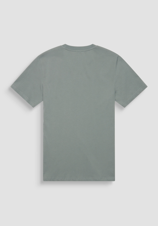 T-SHIRT REGULAR FIT IN JERSEY DI COTONE CON LOGO STAMPATO - Antony Morato Online Shop