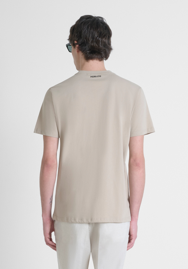 T-SHIRT REGULAR FIT EN JERSEY DE COTON AVEC IMPRESSION - Antony Morato Online Shop