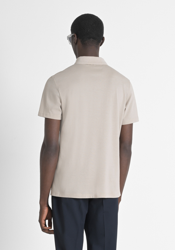 POLO REGULAR FIT IN PIQUET DI COTONE CON PATCH - Antony Morato Online Shop