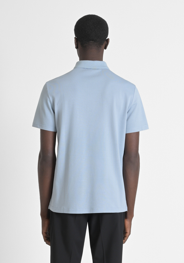 POLO REGULAR FIT IN PIQUET DI COTONE CON PATCH - Antony Morato Online Shop