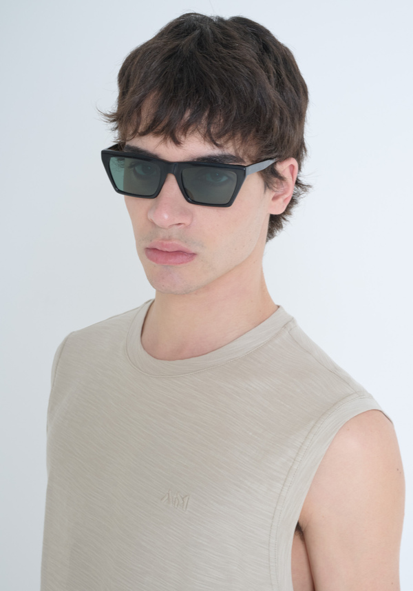 TOP REGULAR FIT DE ALGODÓN JERSEY CON LOGOTIPO BORDADO - Antony Morato Online Shop
