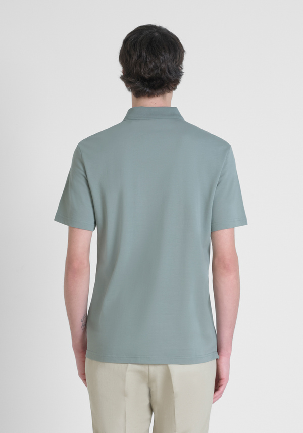 POLO RELAXED FIT DE ALGODÓN MERCERIZADO PICQUET CON LOGOTIPO - Antony Morato Online Shop