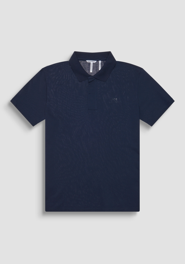 POLO RELAXED FIT DE ALGODÓN MERCERIZADO PICQUET CON LOGOTIPO - Antony Morato Online Shop