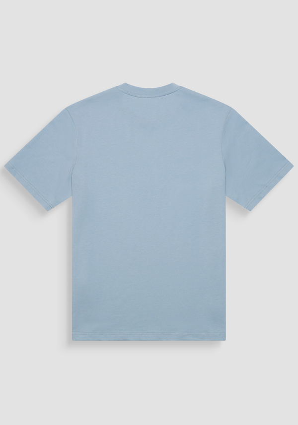 RELAXED FIT COTTON T-SHIRT WITH HEART-SIDE MONOGRAM - Antony Morato Online Shop